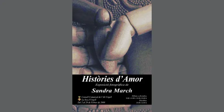 Sandra March exposa al Consell les seves 'Històries d'Amor'