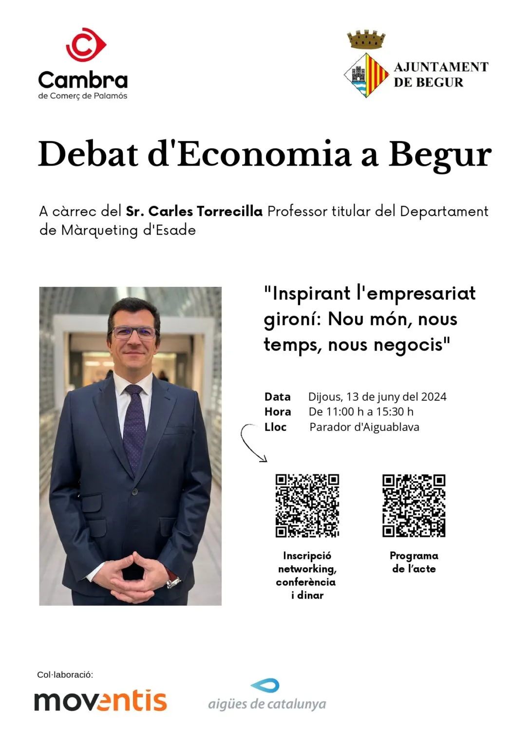 Les noves oportunitats econòmiques, al Debat d’Economia de Begur