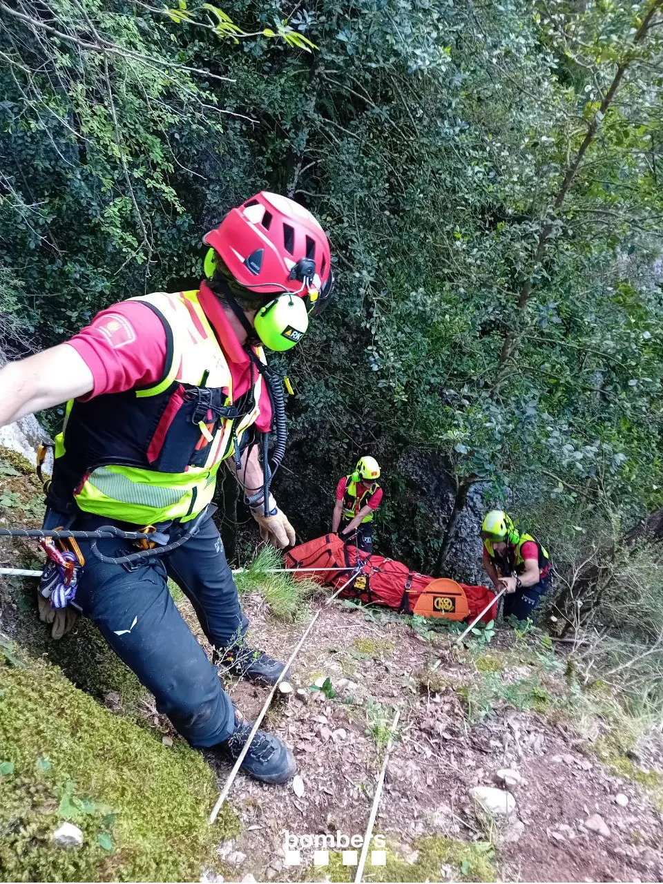 Cap de setmana de successos al Solsonès, amb l'incendi en un habitatge i el rescat d'un excursionista