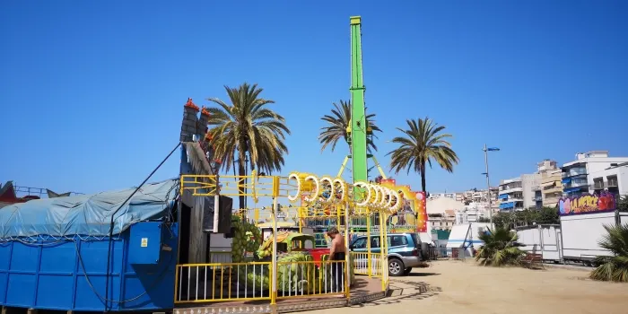 Ja està tot a punt per la fira d'atraccions de Sant Zenon