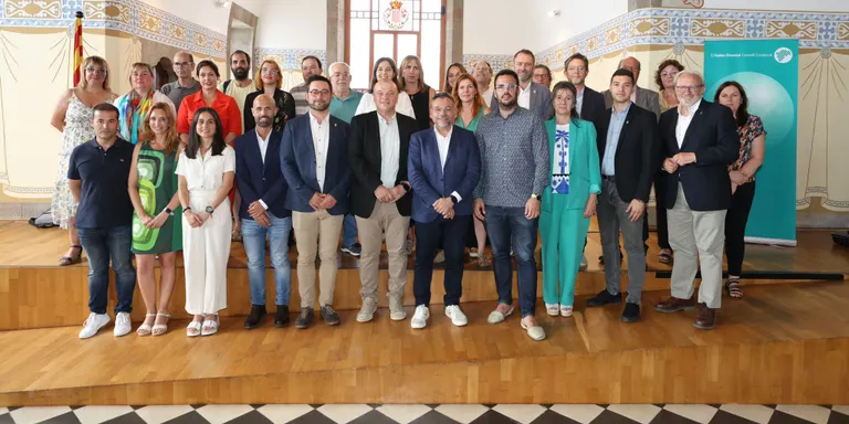 Carla Millán i Núria Carné, representants calderines al nou ple del Consell Comarcal del Vallès Oriental
