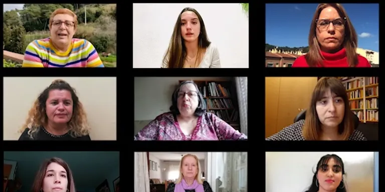 El dia de la Dona es commemora amb un video-manifest i un 85% de vaga feminista a l'institut