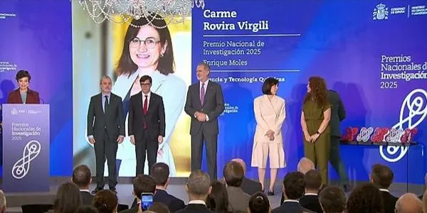 La veïna de la Nou de Gaià Carme Rovira i Virgili ha estat distingida amb el Premi Nacional d’Investigació Enrique Moles en química