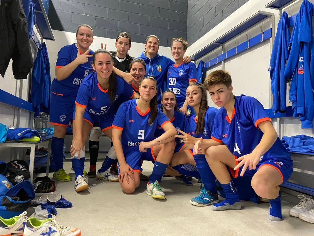 El CN Caldes de futbol sala femení continua comptant els partits d'aquesta temporada per victòries, i ja en porta vuit