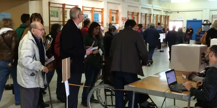 Més de 5.000 persones ja han votat a Arenys pel 9N