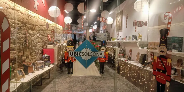 La UBIC torna a impulsar la botiga de botigues Regala Solsona per la campanya de Nadal