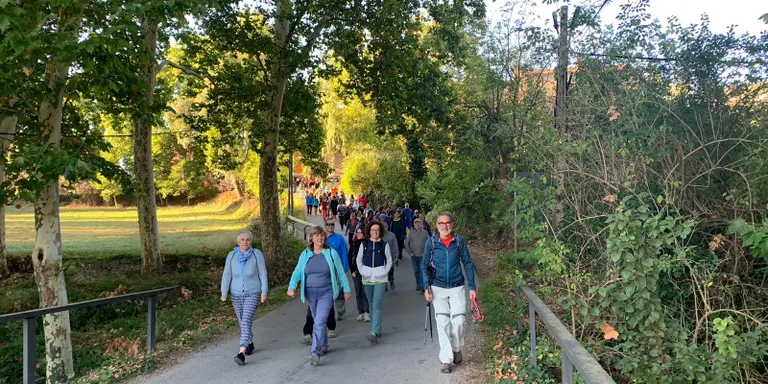 Una caminada-pedalada i una observació del sol per commemorar la Setmana Europea de la Mobilitat