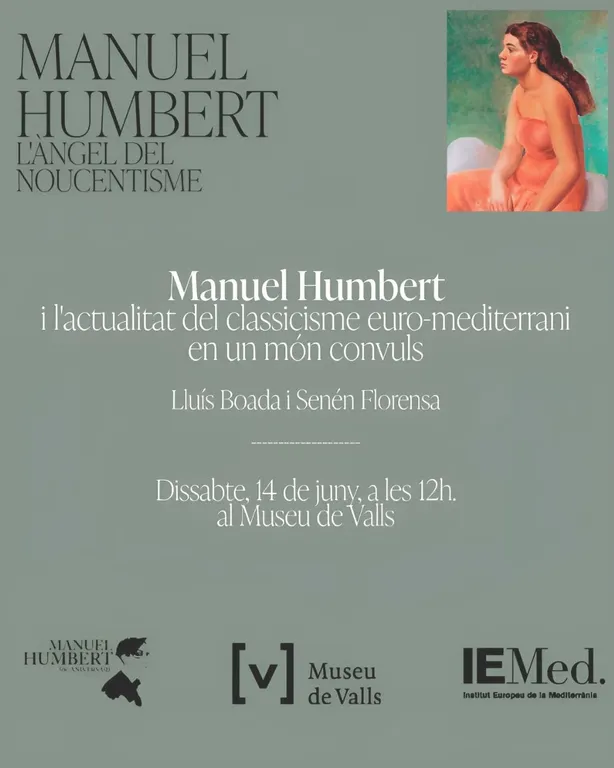 Conversa al Museu de Valls amb experts sobre Manuel Humbert i el classicisme euro-mediterrani