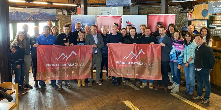 El Pirineu català estrena la distinció de Comunitat Europea de l'Esport 2023