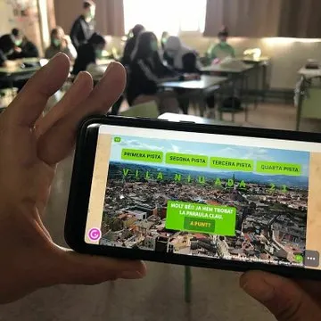 Els escolars descobreixen Valls a través de la Vilaniuada