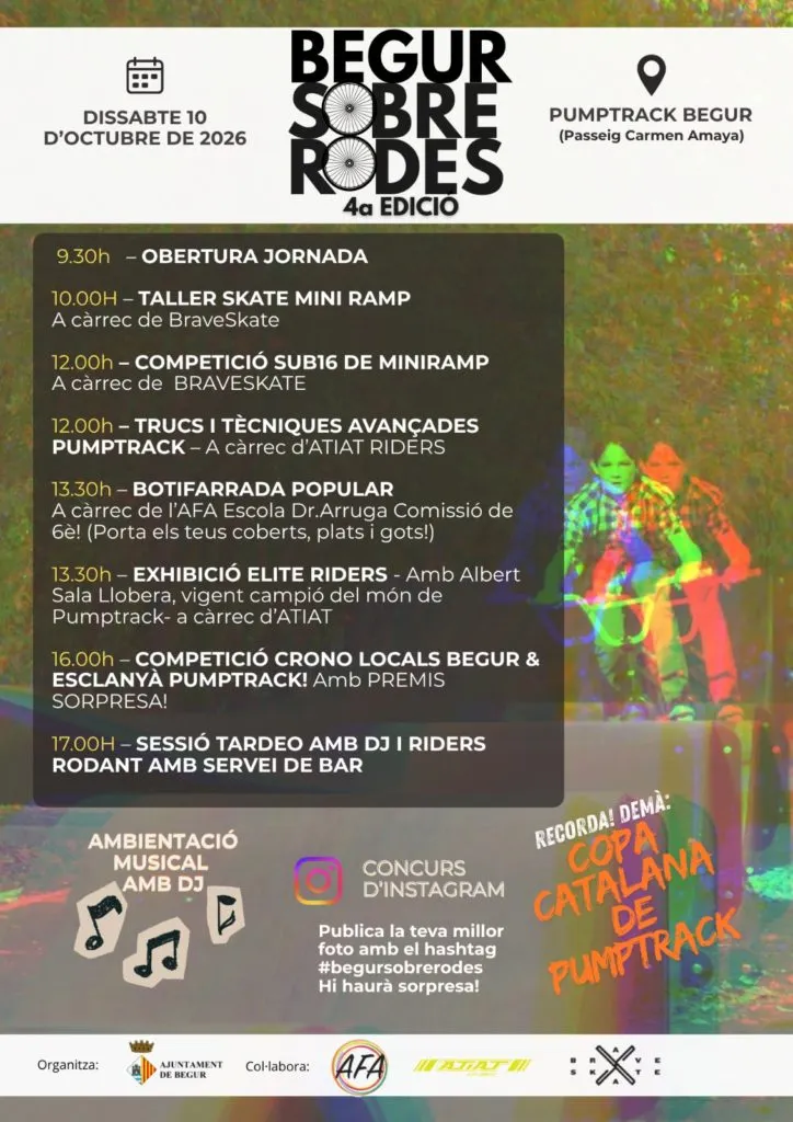 Begur dedica un cap de setmana al món de les rodes amb activitats i competicions