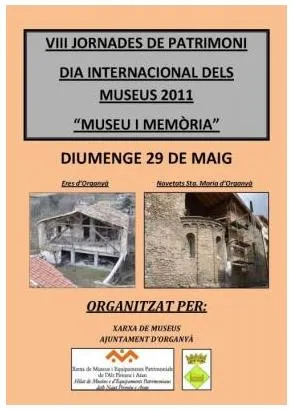 Organyà acull novament les Jornades de Patrimoni