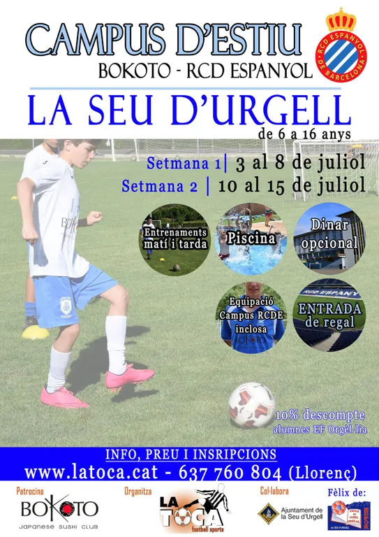 La Seu d'Urgell s'incorpora al Campus Bokoto-RCD Espanyol