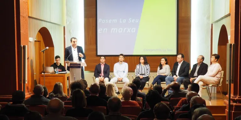 Compromís X La Seu presenta amb un col·loqui el gruix de la seva candidatura per a les eleccions municipals