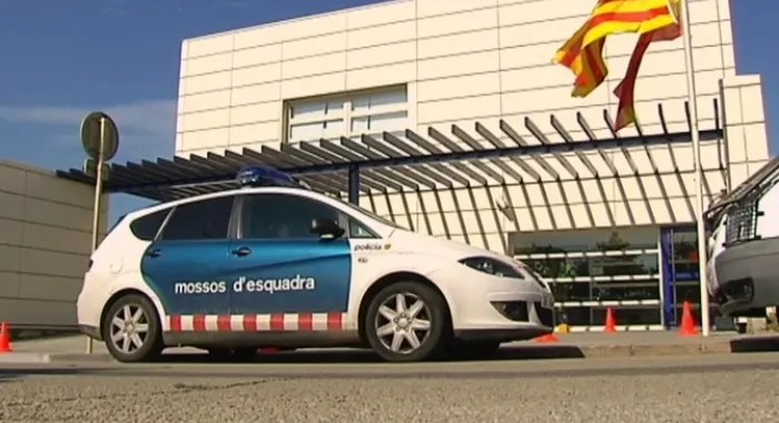 Comissaria dels Mossos d'Esquadra a Blanes. Font: CCMA