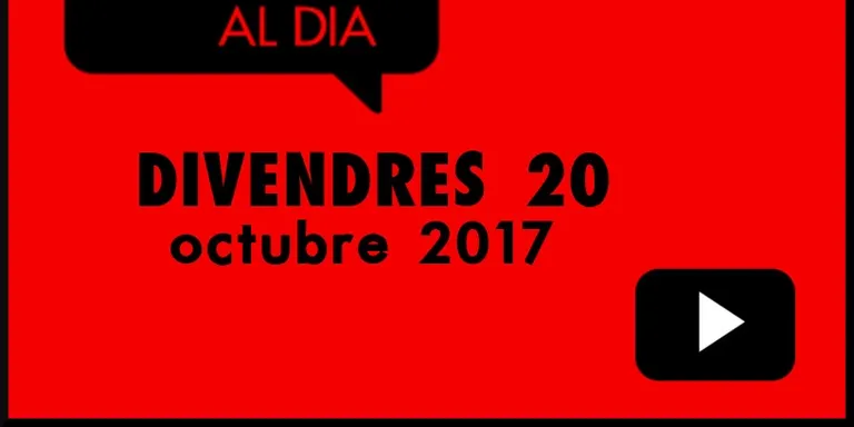 RUBÍ AL DIA divendres 20 OCTUBRE 2017