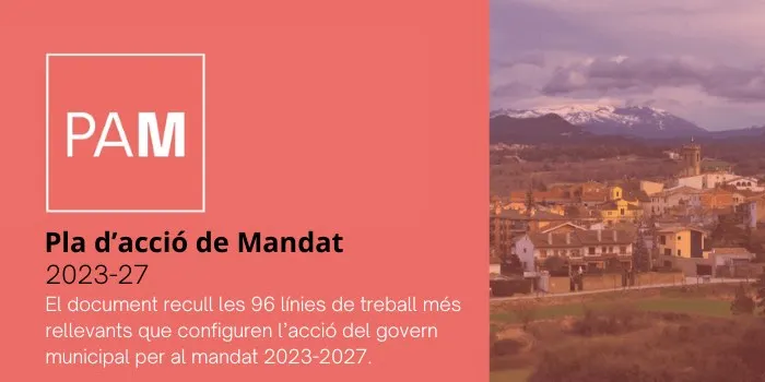 Presentat el Pla d’Acció Municipal 2023-2027: Un Compromís amb el Futur de Castellterçol