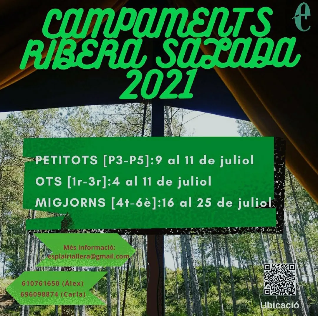 Tornen els campaments de la Ribera Salada i les rutes de l'Esplai Riallera