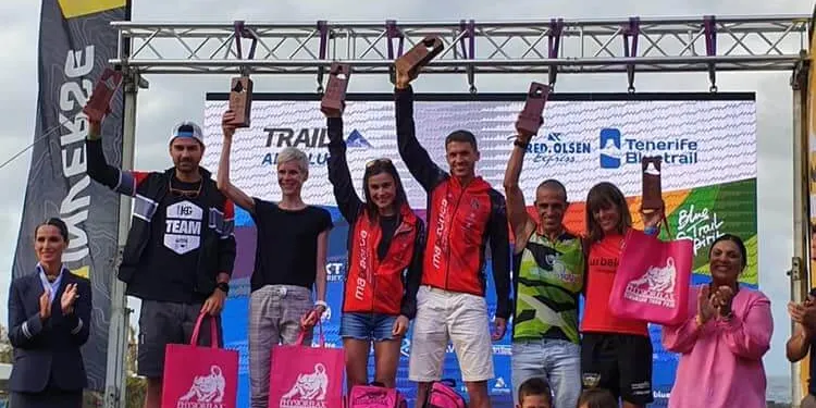 Sílvia Puigarnau, campiona de la Tenerife Bluetrail