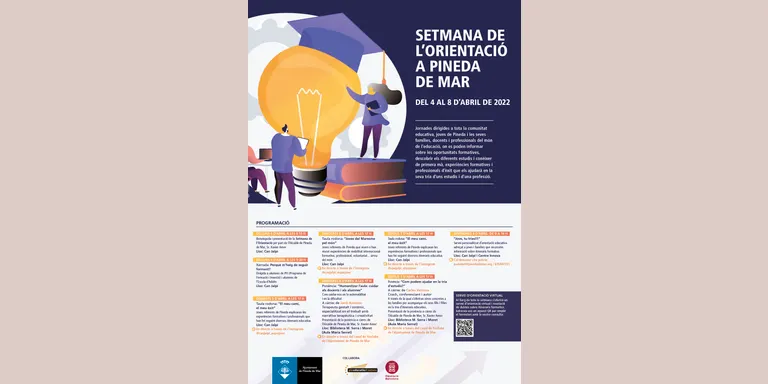 Del 4 al 8 d'abril es farà a Pineda la Setmana de l'Orientació Educativa