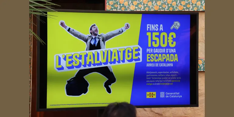 Campanya per bonificar fins a 150 euros dels viatges reservats a Catalunya abans i després de Setmana Santa