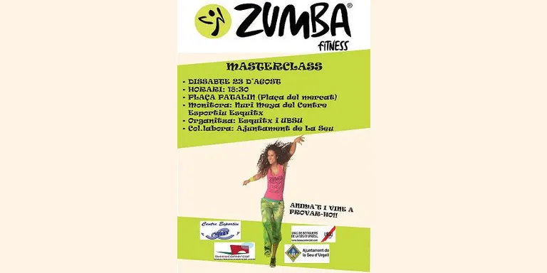 La plaça Patalín acull una 'masterclass' de zumba fitness