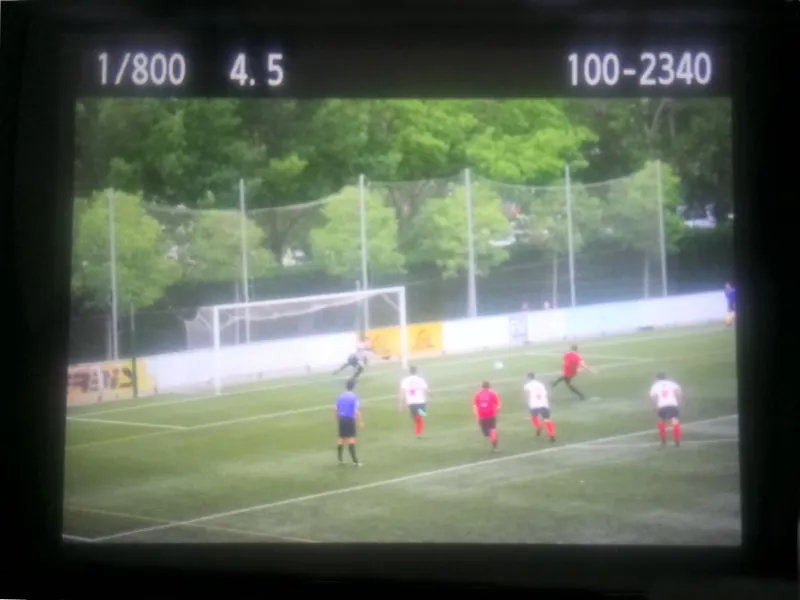 Aquest penal tenia un significat a la càmera de fotos dissabte i diumenge es va difuminar