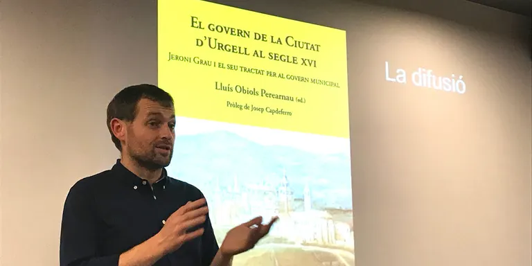 Presentacions a Barcelona del llibre "El govern de la Ciutat d'Urgell al segle XVI"