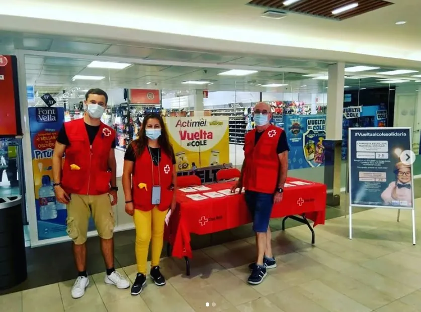Creu Roja organitza una campanya de recollida de material escolar el 2 i 3 de setembre