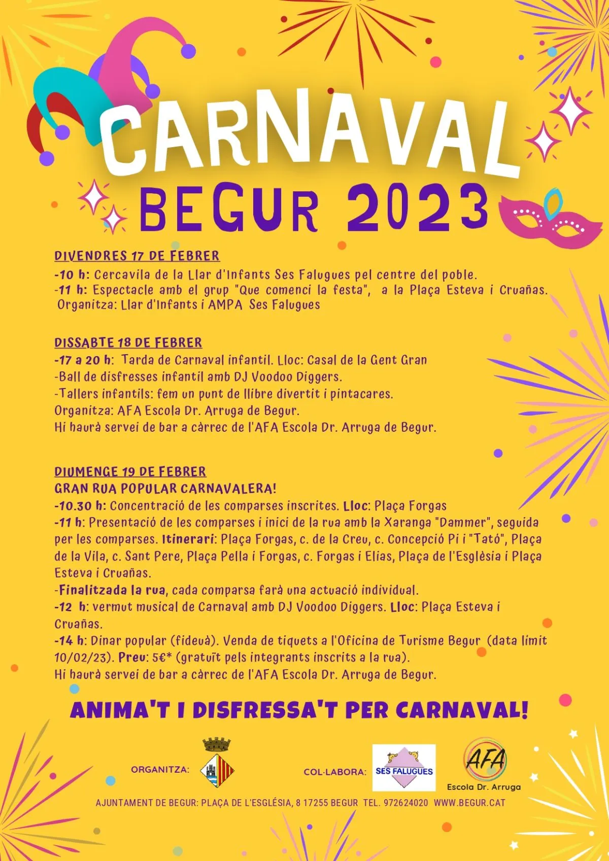 Begur torna a disfressar-se de Carnaval!