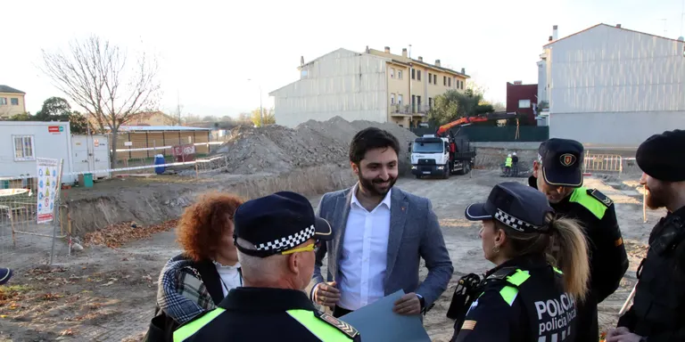 Comencen els treballs per construir la futura seu de la Policia Local de Manlleu amb un pressupost de gairebé 2 MEUR