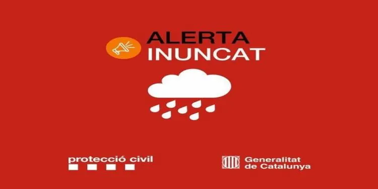Protecció Civil activa en fase d’alerta Pla INUNCAT per fortes pluges aquest dimecres