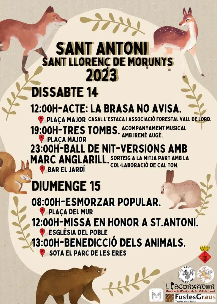 <strong>Sant Llorenç celebra aquest cap de setmana la Festa de Sant Antoni Abat</strong>