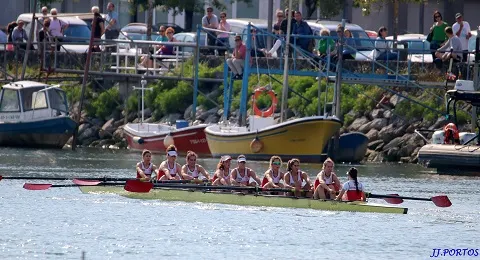 Regata de Remo en Banco móvil, ORIO