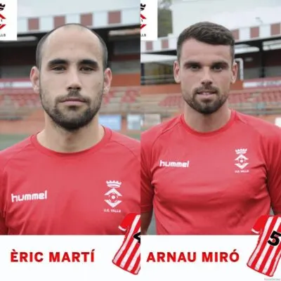 Èric Martí i Arnau Miró seguiran una temporada més a la UE Valls