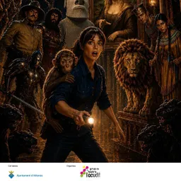 #3507 - TEMA DEL DIA 'AQUÍ A L'OEST' - 'NIT AL MUSEU' Teatre l'acudit - episode art