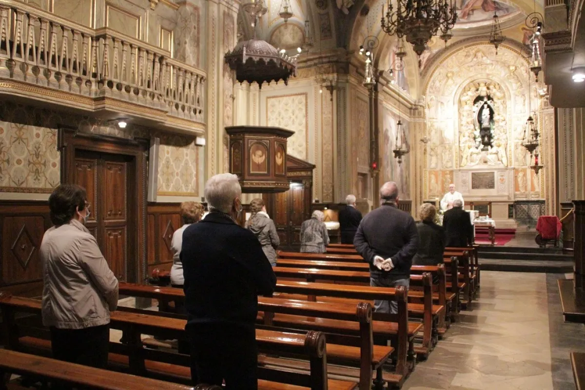 El bisbat de Solsona reprèn les misses i els funerals a les parròquies grans i mitjanes extremant les mesures de prevenció