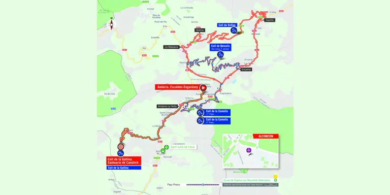 La Vuelta aturarà el trànsit a Andorra el 15 de setembre
