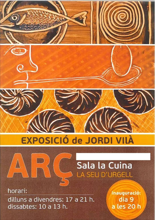 Primera exposició de l'artista Jordi Vilà a la Seu