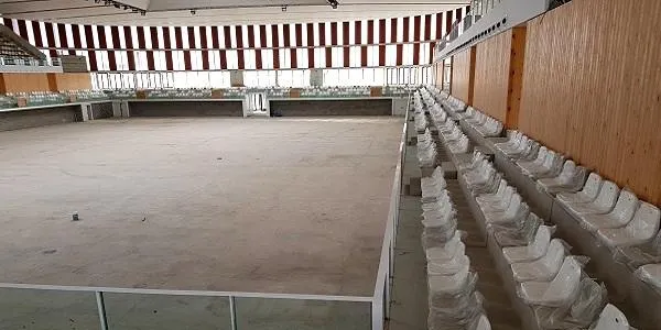 Continuen les incògnites entorn del Palau d’Esports i la Piscina Olímpica a falta de tres mesos per a la celebració dels Jocs