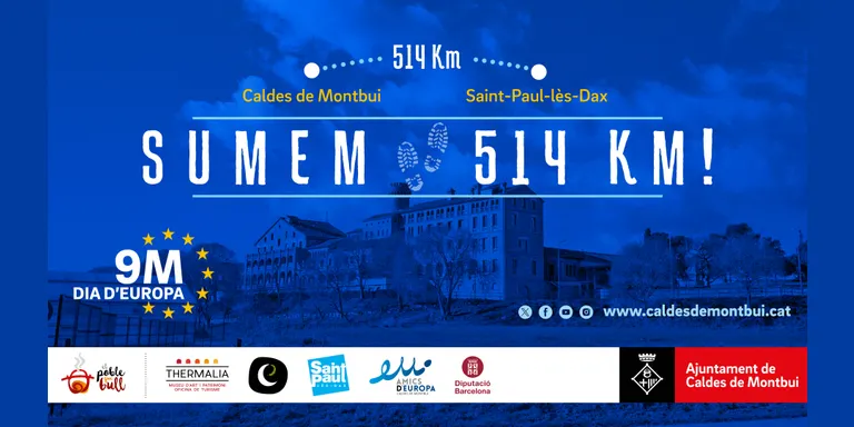 Caldes celebra el dia d’Europa amb activitats durant tot el mes