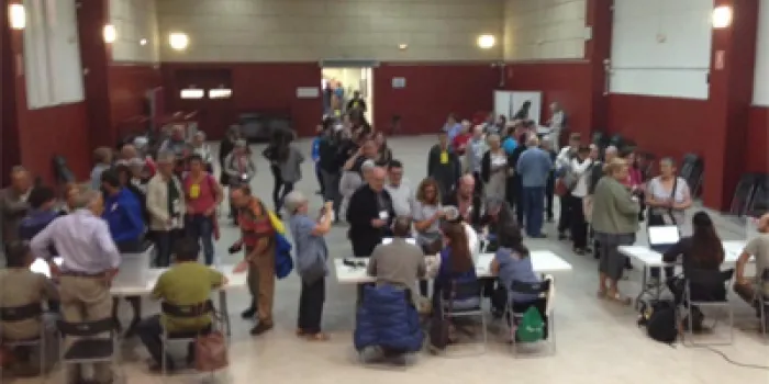Arenys de Munt vota amb normalitat