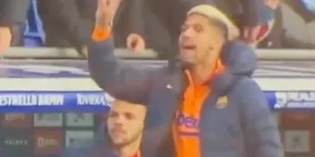 Ronald Araujo demana disculpes a l'afició de l'Espanyol