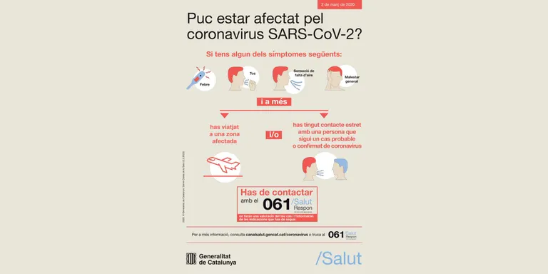 La Generalitat i el govern estatal treballen per passar a tractar la Covid com una malaltia respiratòria més