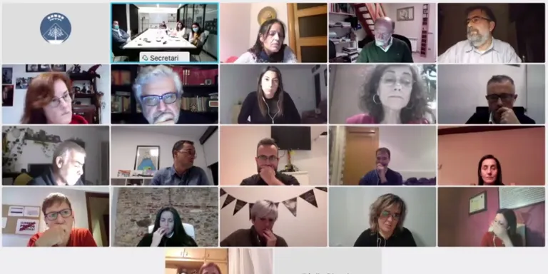 Darrer ple de l'any 2020 amb tots els punts aprovats i els missatges de Nadal dels i les portaveus