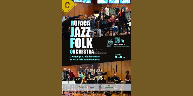 Concert de la Rufaca Folk Jazz Orquestra a la Seu d'Urgell