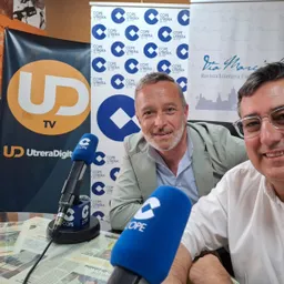 Rafael Recio, parlamentario del PSOE en Andalucía, y José María Villalobos, secretario general del PSOE de Utrera - episode art