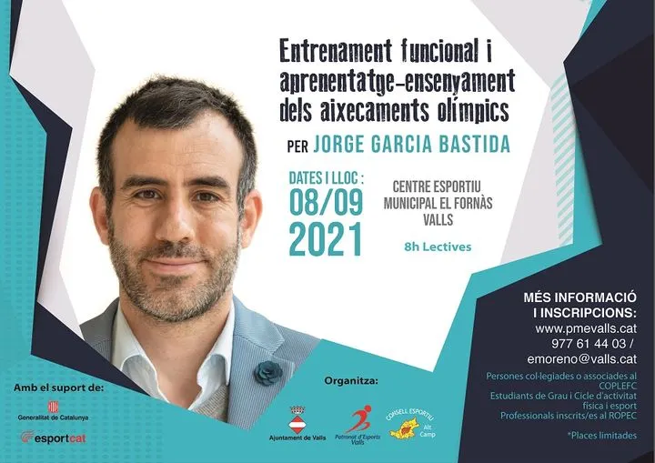 El PME organitza un curs d’entrenament funcional amb Jorge García Bastida