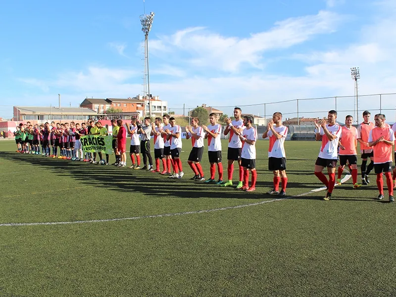 Igualtat absoluta en el partit de diumenge passat a Can Rosés