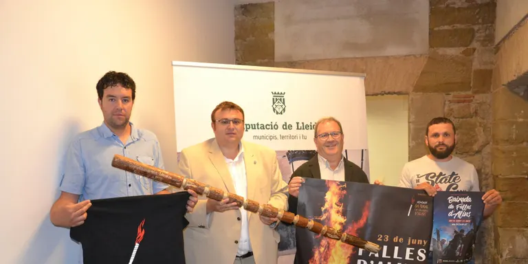 Les Falles d’Alins esperen l’arribada d’unes 3.000 persones